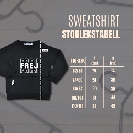 Sweatshirt - Signatur (ljusgrå/beige)