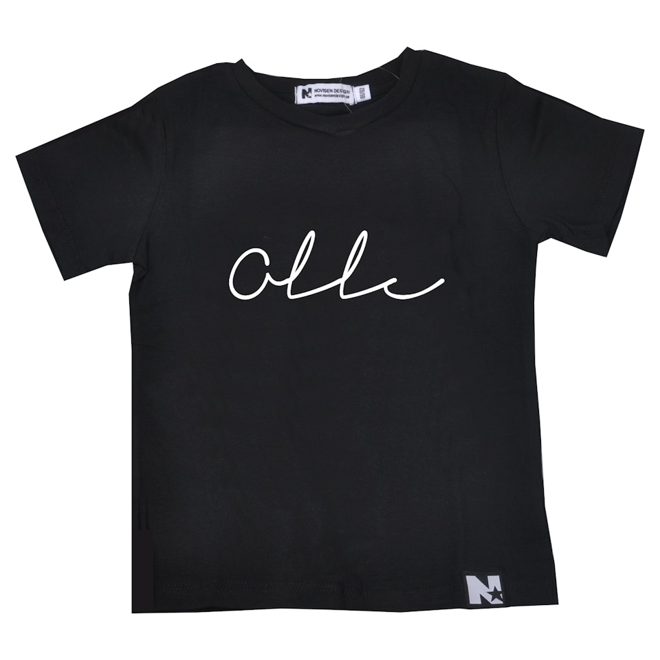T-shirt - Signatur (svart)