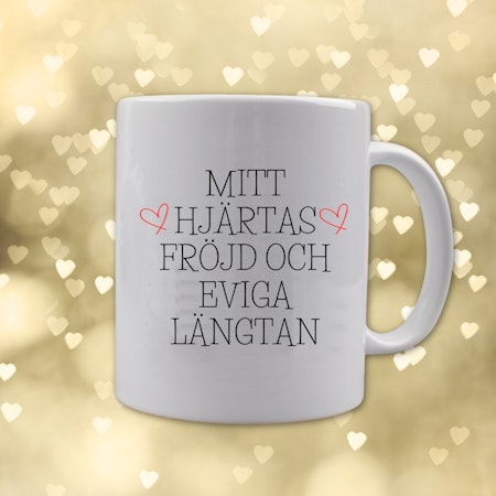 Mugg - Mitt hjärtas fröjd