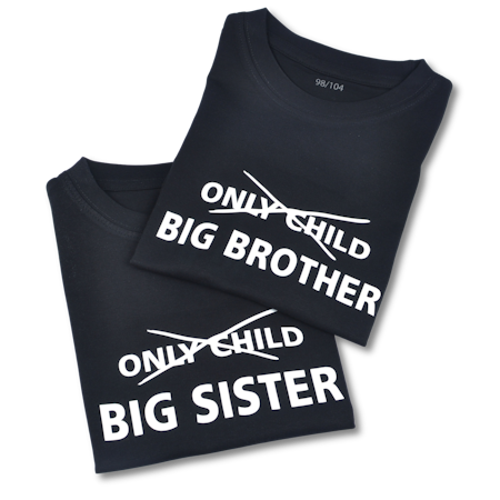 T-shirt - Only Child (svart)