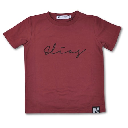 T-shirt - Signatur (merlot)