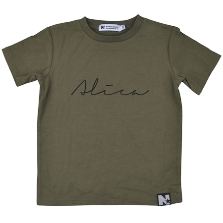 T-shirt - Signatur (militärgrön)