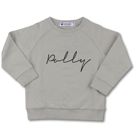 Sweatshirt - Signatur (ljusgrå/beige)