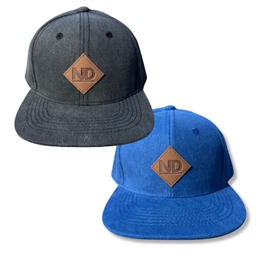 2:Pack kepsar (svart & blå)