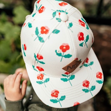 Keps - Blommor Penseer