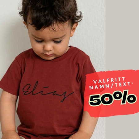 T-shirt - Signatur (merlot)