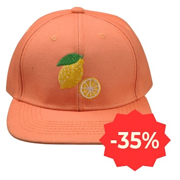 Keps - Citroner (korall)