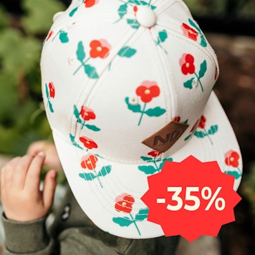 Keps - Blommor Penseer