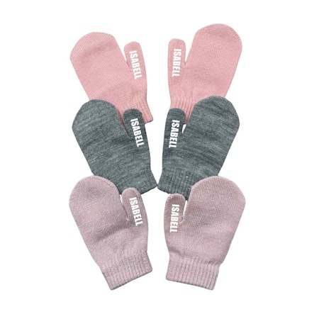 Namnvantar 2-5 år (rosa/rosa/grå)