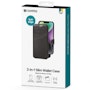 Champion 2-in-1 Slim Wallet Case för iPhone 14 Plus/15 Plus – mobilskal och plånbok i ett med magnet, kortfack och stöd för trådlös laddning