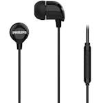 Philips In-Ear Hörlurar med Kabel och Fjärrkontroll – Svart