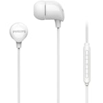 Philips In-Ear Hörlurar med Kabel och Fjärrkontroll – Vit