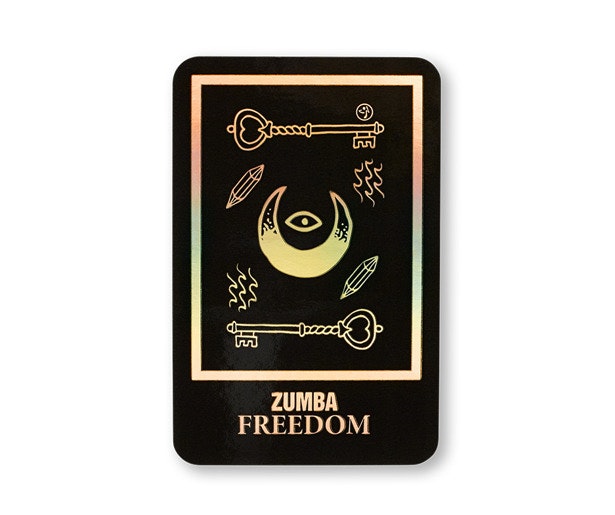 Zumba Tarot Card Stickers 9pk