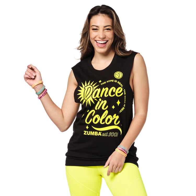 Zumba Dance In Color Muscle Tank