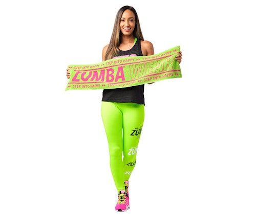 Zumba Happy Fitness Towels 2pk