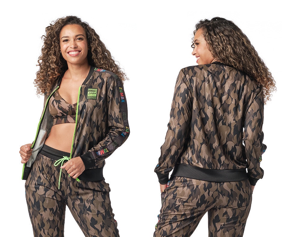 Zumba Camo Track Jacket