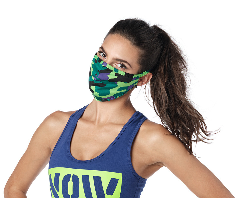 For Zumba Lovers Face Covers 3pk