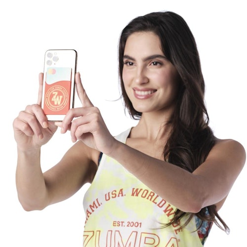 Zumba Lovers Silicone Phone Wallet