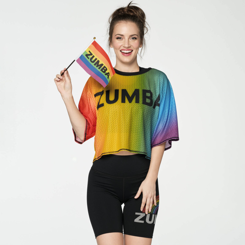 Zumba With Pride Mesh Top