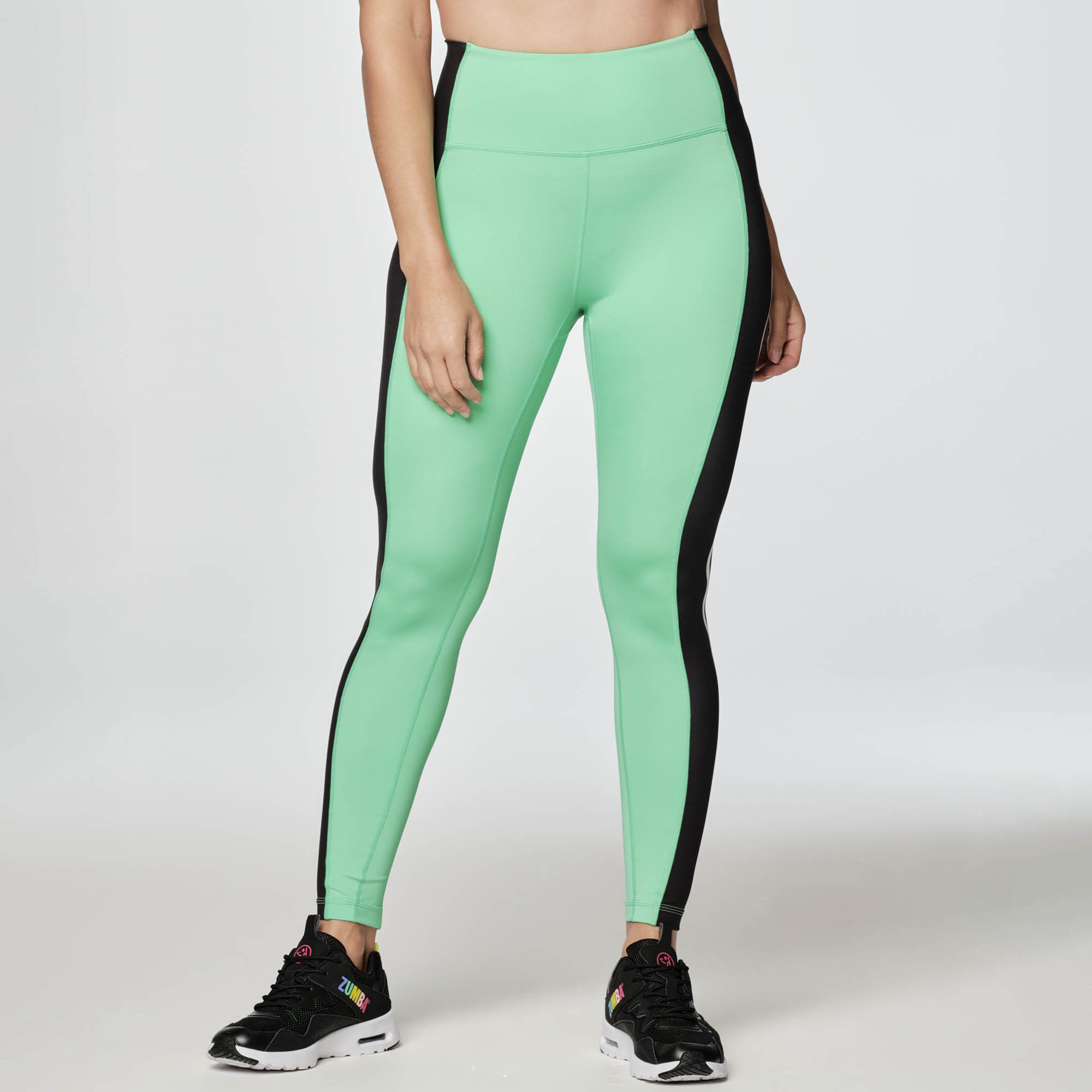 Zumba X Crayola Dance In Color High Waisted Ankle Leggings