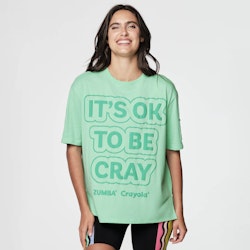 Zumba X Crayola It's Okay To Be Cray Tee