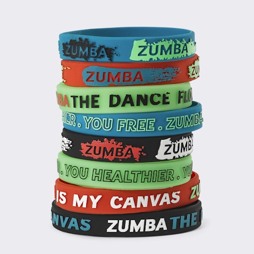 Free To Create Rubber Bracelets 8PK