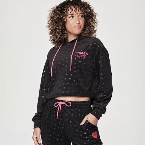 Zumba Kiss Crop Sweatshirt