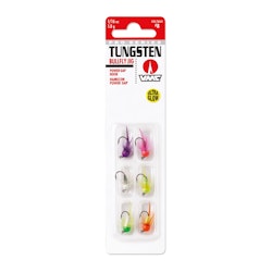 VMC Tungsten Bullfly Kit #12 0,9gr Glow - 6-pack