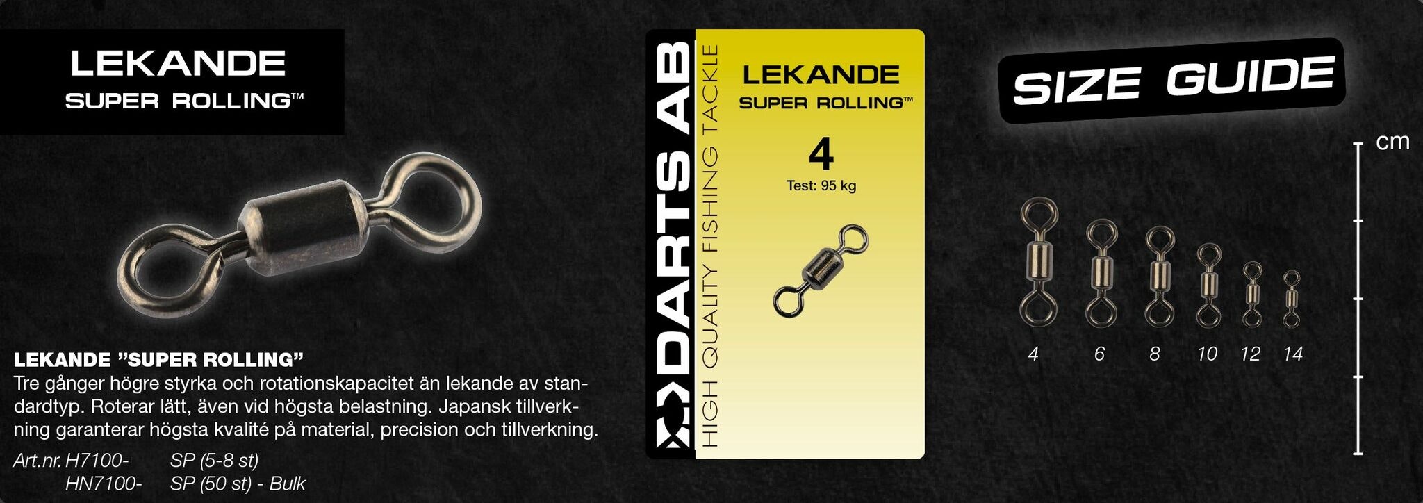 Darts Lekande Super Rolling