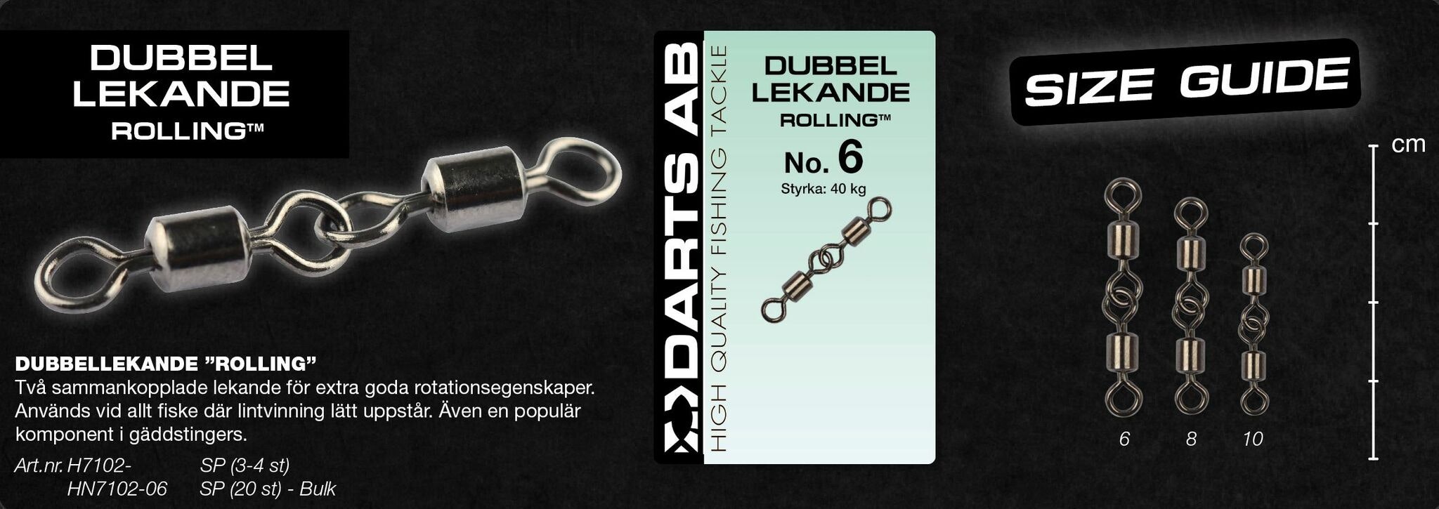 Darts Dubbellekande