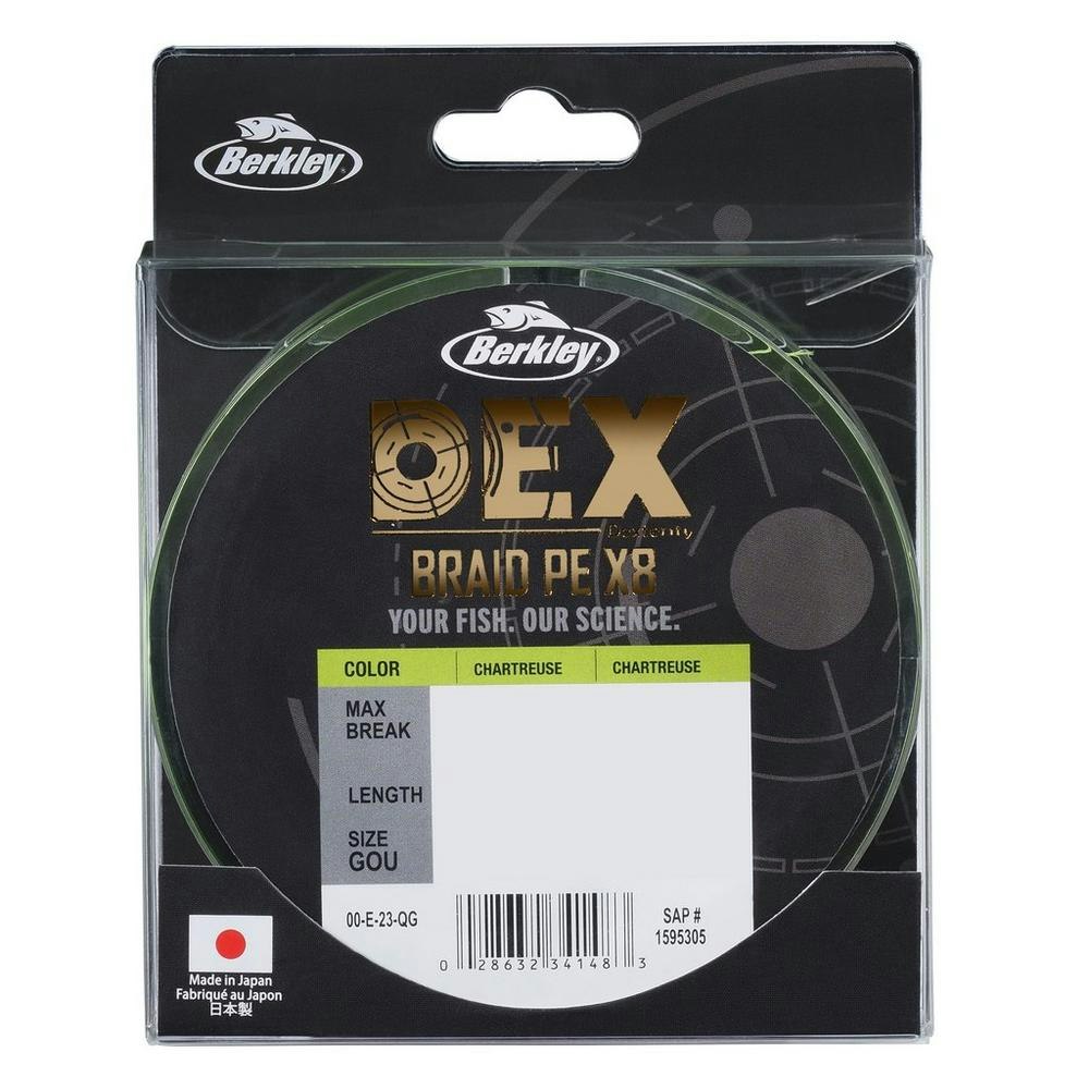 Berkley DEX x8 Chartreuse - 150m