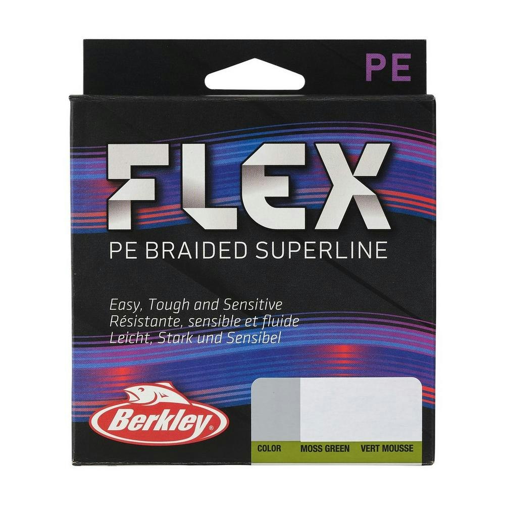 Berkley Flex Braid Moss Green - 135m