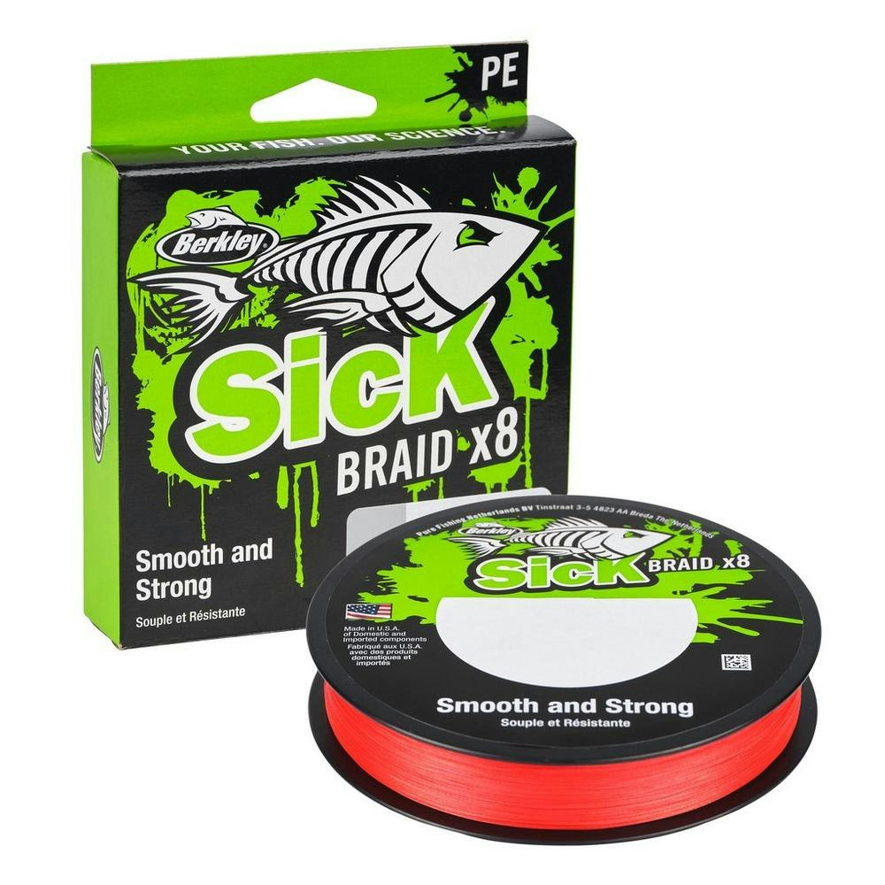 Berkley Sick Braid Red - 150m