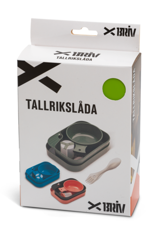 Briv Tallrikslåda Komplett