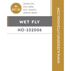 A. Jensen Wet Fly Enkelkrok