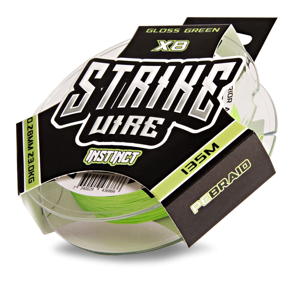 Strike Wire Instinct Braid X8 Gloss Green 135m