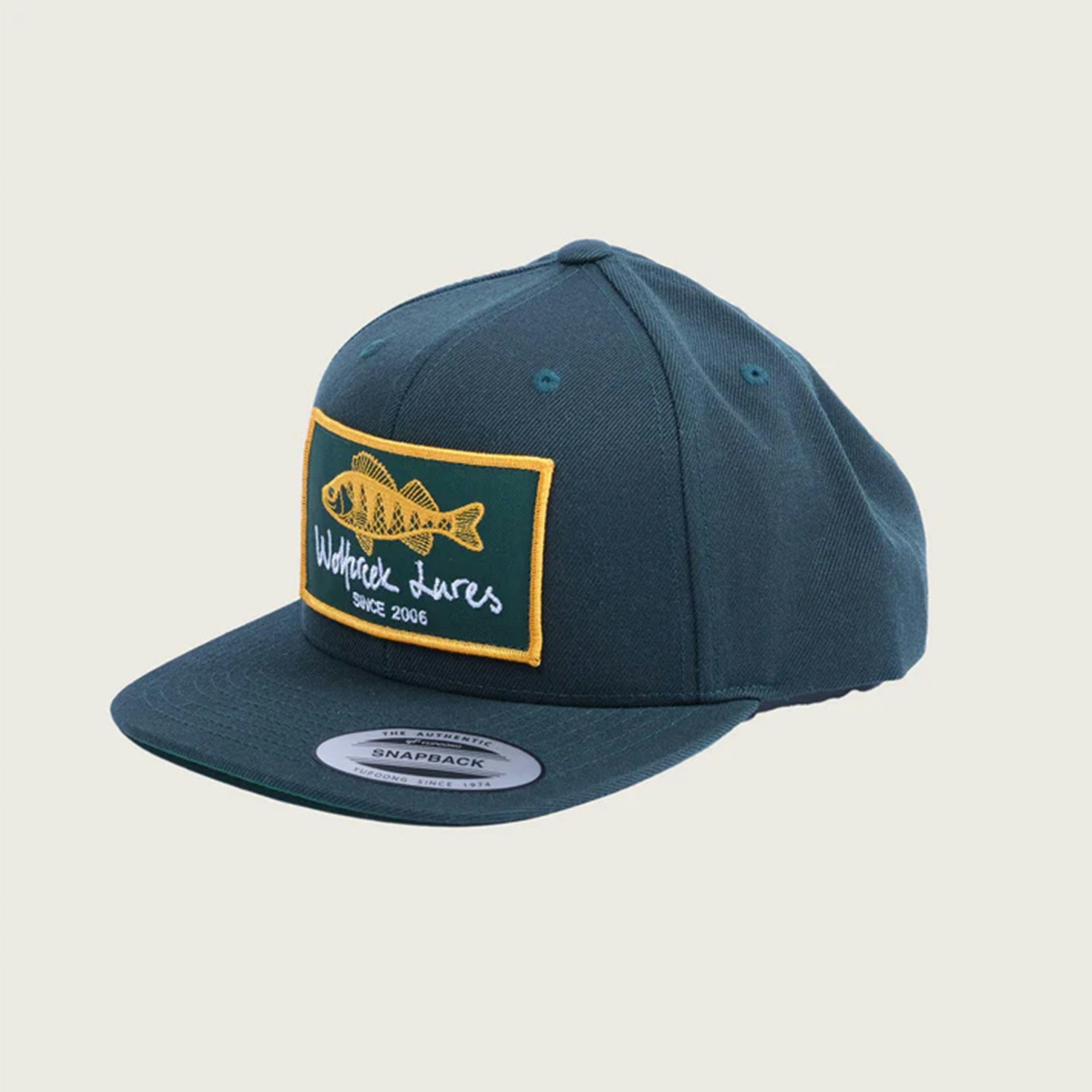 Wolfcreek Keps Perch Patch Fitted Snapback - Spruce