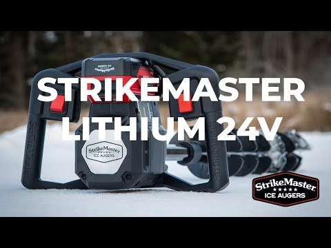 StrikeMaster Motorborr Lithium 24V med Lite-Flite 200mm Underdel