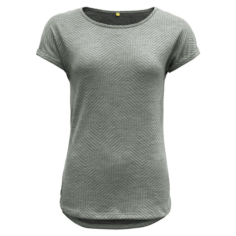 Devold of Norway T-shirt Trollstigen Woman Top -Fogg