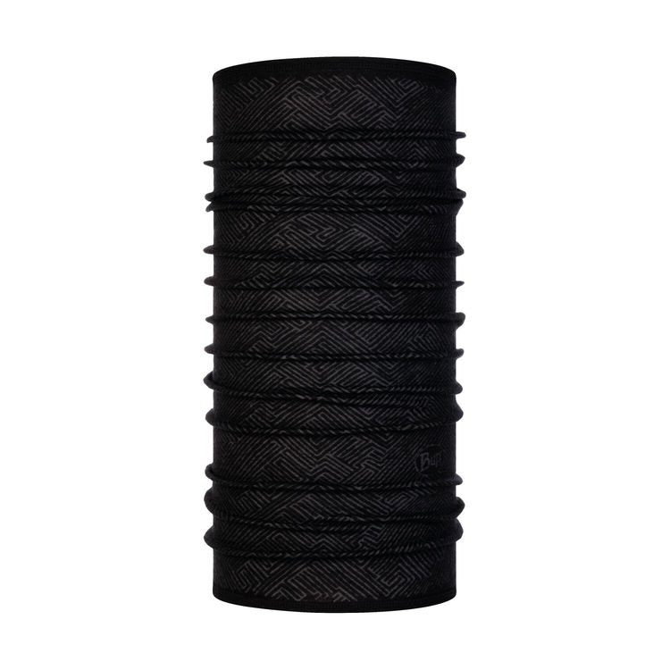 Buff Tubhalsduk Lightweight Merino Wool Tolui Black