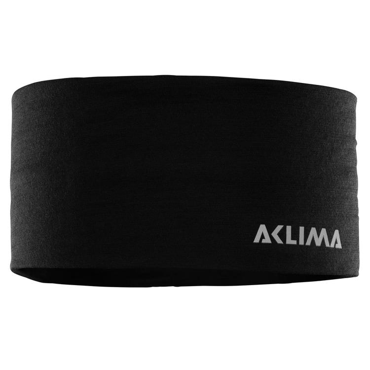 Aclima Pannband LightWool Headband Jet Black