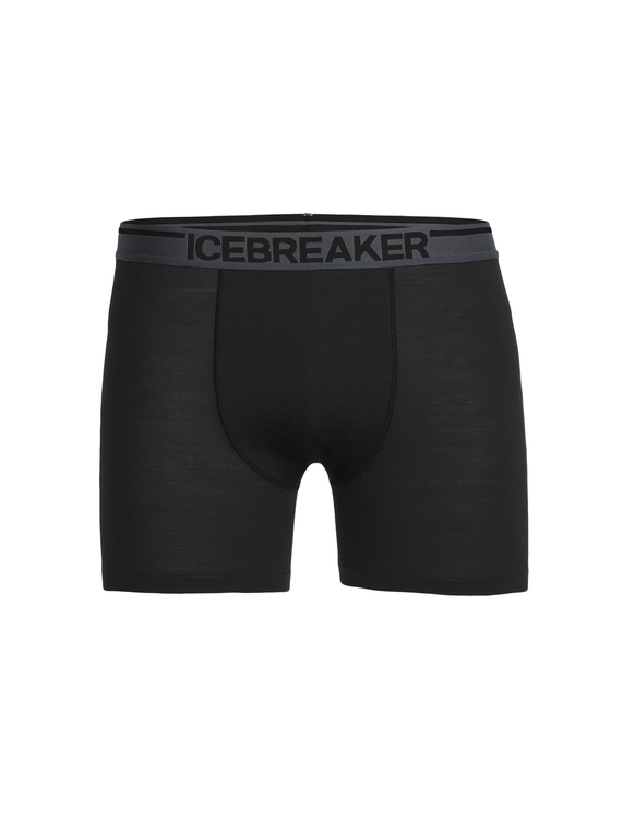 Icebreaker Kalsonger Anatomica Boxers Black