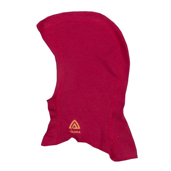 Aclima Warmwool Balaklava Cerise Children