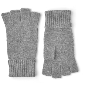 Hestra Gloves Torgvante Basic Wool Half Finger Grå