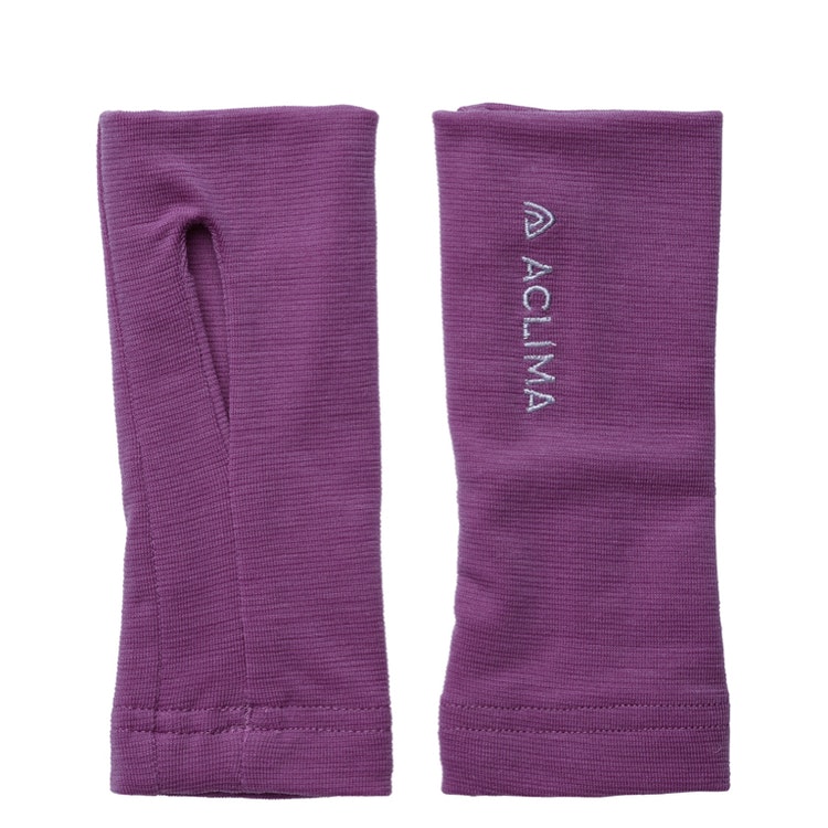 Aclima Handledsvärmare WarmWool Pulseheater Sunset Purple