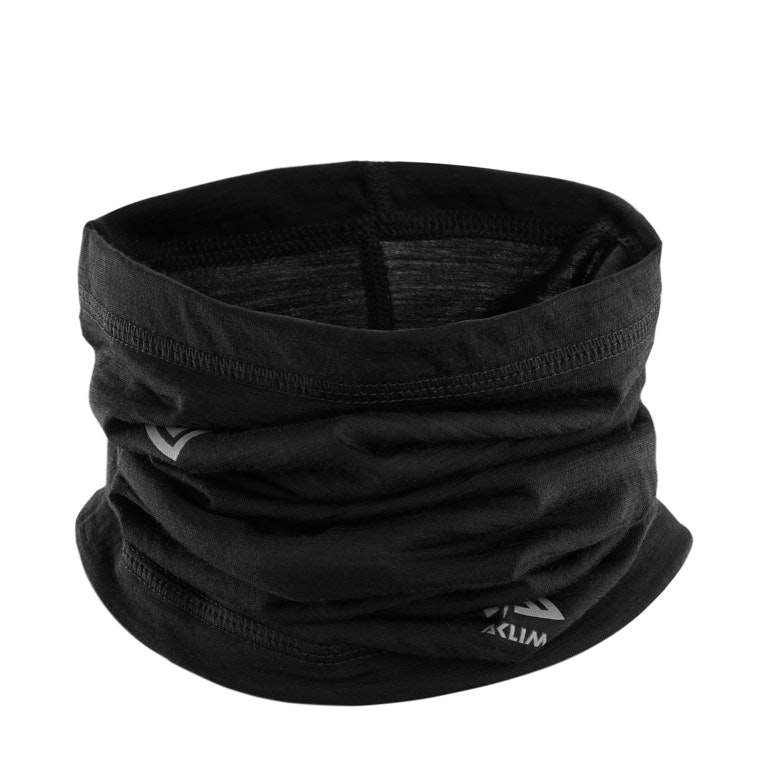 Aclima Lightwool Headover Jet Black Tub-Halsduk