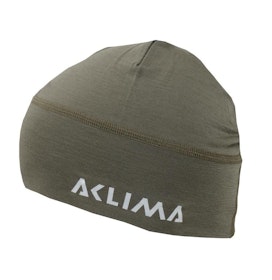 Aclima Mössa LightWool Beanie Unisex Ranger Green