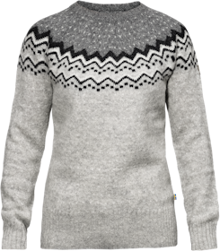 Fjällräven Tröja Övik Knit Sweater W Grey