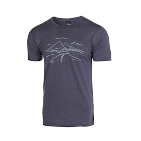 Ivanhoe T-shirt UW Agaton Mountain Steelblue