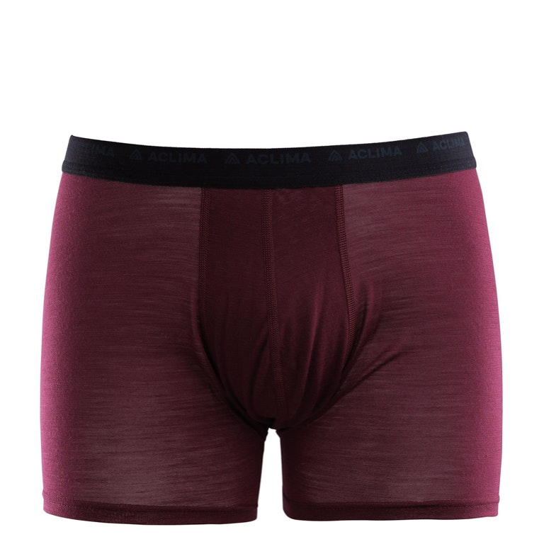 Aclima Kalsonger LightWool Boxer M´s Zinfandel - ylle.net - allt i ull